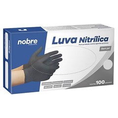 UT LUVA NITRIL NOBRE S/PO PT P C/100UN
