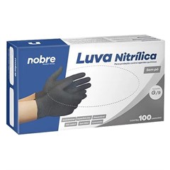 UT LUVA NITRIL NOBRE S/PO PT G C/100UN