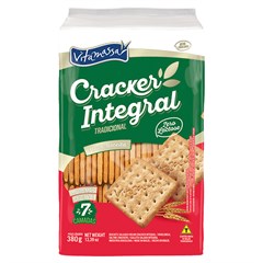 BISCOITO CREAM CRACKER VITAMASSA INTEGRAL 380G