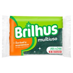 ESPONJA BRILHUS MULT UNI ABRASIV