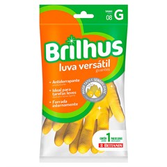 LUVA MULTIUSO BRILHUS LATEX G
