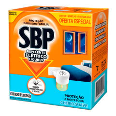 REPELENTE ELETRICO SBP 45N SUAV AP+REF 32,9ML