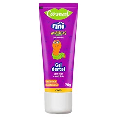 GEL DENTAL CARMED FINI MINHOCAS 70G