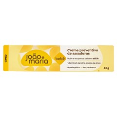 CREME PARA PREVENÇÃO DE ASSADURAS JOAO E MARIA 40G