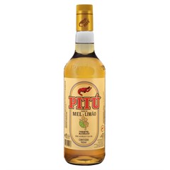 AGUARDENTE  PITU MEL E LIMAO 965ML