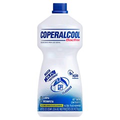 ALCOOL COPERALCOOL 46 INPM BACFREE CLASSICO 1L
