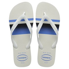 SANDÁLIA MASCULINA HAVAIANAS TOP BASIC BRANCO 41/42