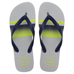 SANDÁLIA MASCULINA HAVAIANAS TOP BASIC CINZA GELO 39/40