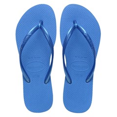 SANDÁLIA FEMININA HAVAIANAS SLIM AZUL BRILHANTE 35/36