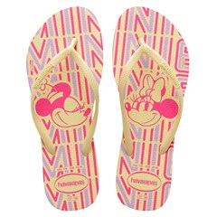 SANDÁLIA KIDS HAVAIANAS SLIM DISNEY BUTTERCREAM 25/26
