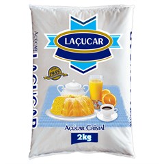 ACUCAR CRISTAL LACUCAR 2KG