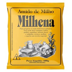 AMIDO DE MILHO MILHENA 400G
