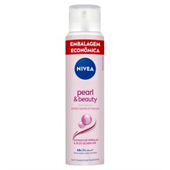 DESODORANTE AEROSOL NIVEA FEMININO PEARL & BEAUTY  200ML