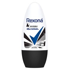 DESODORANTE ROLL-ON  REXONA FEMININO INVISIBLE 50ML