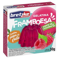 GELATINA BRETZKE FRAMBOESA 30G