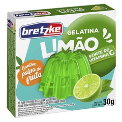GELATINA BRETZKE LIMAO 30G