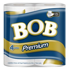 PAPEL HIGIENICO BOB FOLHA SIMPLES 30MTS
