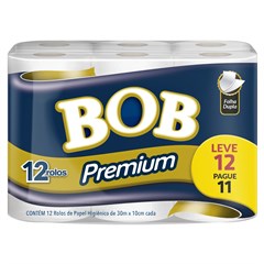 PAPEL HIGIENICO BOB FOLHA SIMPLES 30MTS EMB ECONOMICA