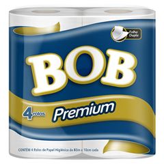 PAPEL HIGIENICO BOB FOLHA SIMPLES 60MTS