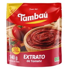 EXTRATO DE TOMATE TAMBAU POUCH 140G