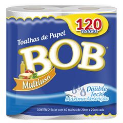 PAPEL TOALHA BOB 120FLS