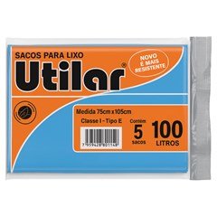 SACO P/LIXO UTILAR ALMOF 100L