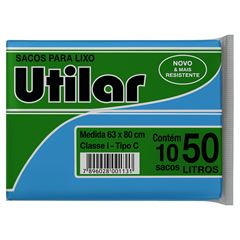 SACO P/LIXO UTILAR ALMOF 50L
