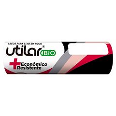 SACO P/LIXO ROLO UTILAR BIODEGRADAVEL PLUS 30L