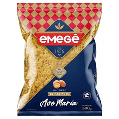 MACARRAO EMEGE  AVE MARIA OVOS 500G