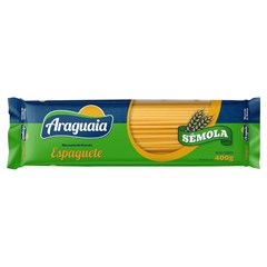 MACARRAO ARAGUAIA ESPAGUETE SEMOLA 400G