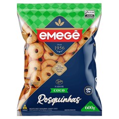 BISCOITO ROSQUINHA COCO EMEGE 600G