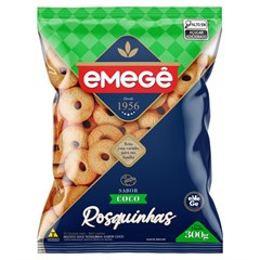 BISCOITO ROSQUINHA COCO EMEGE 300G