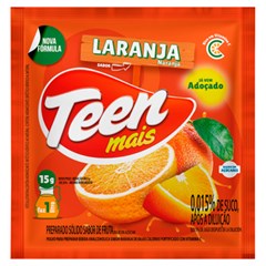REFRESCO TEEN MAIS LARANJA 15G