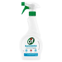 LIMPADOR DE BANHEIRO CIF ULTRA RÁPIDO GATILHO 500ML