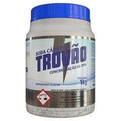SODA CAUSTICA TROVAO 1KG