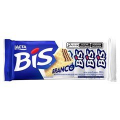 CHOCOLATE WAFER LACTA BIS LAKA BRANCO 100,8G