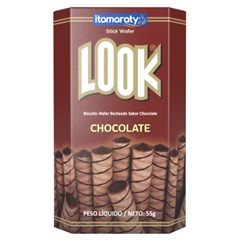 BISCOITO WAFER ITAMARATY LOOK PALITO CHOCOLATE 55G