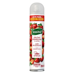 DESODORANTE AERO SUAVE FEMININO FRUTAS VERMELHAS 200ML