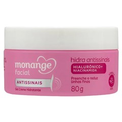 LOCAO HIDRATANTE MONANGE FACIAL ANTISSINAIS 80G