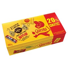 BOMBOM GAROTO GAROTICES SABORES SORTIDOS CAIXA PROMO 250G
