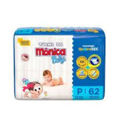 FRALDA TURMA DA MONICA MEGA P 62UN
