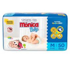 FRALDA TURMA DA MONICA MEGA M 50UN