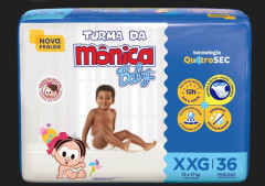 FRALDA TURMA DA MONICA MEGA XXG 36UN