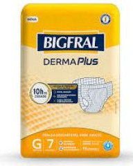 FRALDA BIGFRAL DERMA PLUS G 7UN