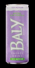 ENERGÉTICO BALY DRINK AMORA COM HORTELA SEM ACUCAR 250ML