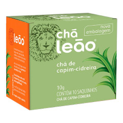 CHA LEAO ERVA CIDREIRA 10SQ 10G