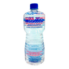ÁLCOOL LÍQUIDO ANHANGUERA 70°INPM 1L