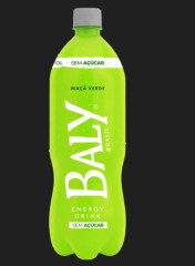 ENERGÉTICO BALY MAÇA VERDE SEM AÇUCAR 1L