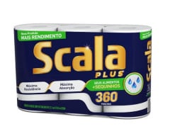 PAPEL TOALHA SCALA MEGA 3UN COM 120 FOLHAS CADA
