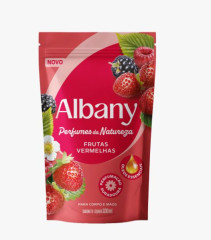 SABONETE LIQUIDO ALBANY FRUTAS VERMELHAS SACHE 200ML